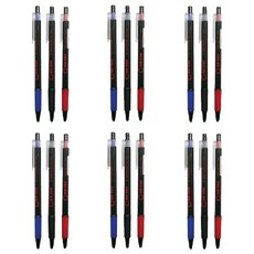 MAGIC HOUSE-KOREA 金剛原子筆 0.7mm 3入組, 混合色, 6套