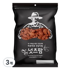 넛츠팜 구운 아몬드, 400g, 3개