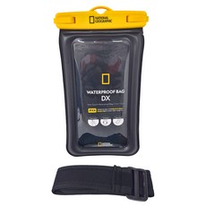 NATIONAL GEOGRAPHIC 國家地理 防水手機袋DX, 黃色, 1個
