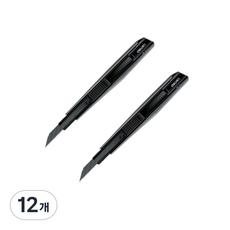 deLi 得力 金屬切割器 30度刀片, 黑色, 12個