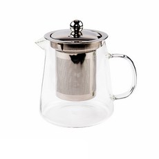 블룸엣홈 내열유리 티포트 YW-00229, 혼합 색상, 550ml, 1개