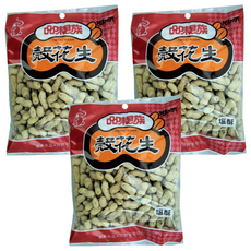 嘉禾 鹽酥花生, 400g, 3包