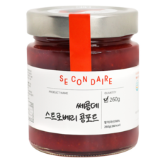 쎄콩데 스트로베리 콩포트, 260g, 1개