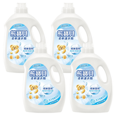Snuggle 熊寶貝 柔軟護衣精 純淨溫和, 3.2L, 4桶