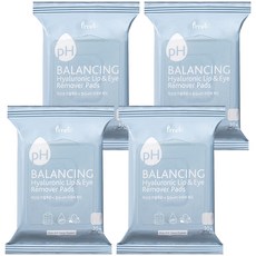 Prreti 弱酸性平衡玻尿酸眼唇卸妝棉, 55g, 4包