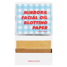 URBAN LEAVES 盒裝吸油面紙 附補充包 可於補妝前吸除臉部多餘油脂 使用後維持完美妝感, 150張, 1組