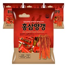 ILKWANG 紅蔘羊羹軟糖, 250g, 4包