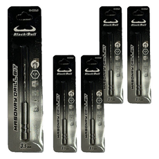 Black-Bull 多功能混凝土鑽頭, 5個