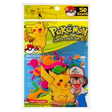 Dr.Fresh Pokemon 精靈寶可夢兒童安全造型牙線 4~12歲幼童, 50支, 1包