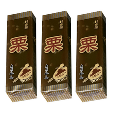 衫本屋 栗子羊羹, 3個, 400g