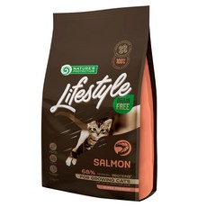 NATURE'S PROTECTION 自然本色 LifeStyle 幼貓無穀乾糧, 鮭魚, 1.5kg, 1個