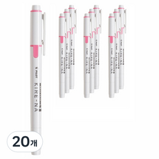 PILOT 百樂 Kirena 螢光筆, 粉紅色, 20個