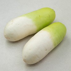 국내산 세척 무 2입, 1봉