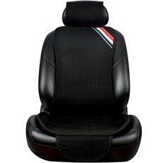 GMZ MOTORS Cool Suit 4D網眼夏季汽車前座單人通風坐墊, 黑色, 1個