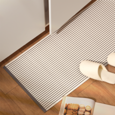 Haru Gonggan Comfy 廚房珪藻土地墊, 灰色