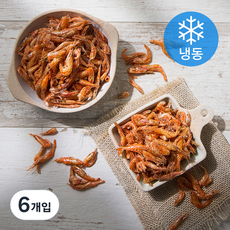 신선하고 맛좋은 건홍새우 (냉동), 90g, 1개입, 6개