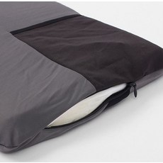 旅行多功能頸墊+眼罩+耳塞套組, 黑色的