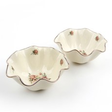 花邊沙拉碗, 混色