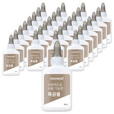 모나미 다목적으로 사용 가능한 목공풀, 50ml, 48개