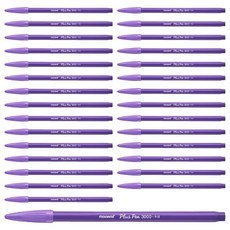 monAmi Plus Pen 3000 0.4mm, 36個, 紫色
