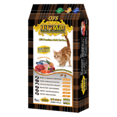 Oriental Fine Selection 東方精選 優質成貓糧 9KG 全貓種適用 化毛挑嘴, 雞肉 + 鮪魚, 1袋