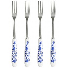 Kiyodo 森活瓷柄水果叉 6*6*19.2cm, 森活瓷柄, 4支