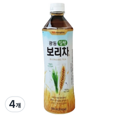 광동제약 밀싹 보리차, 500ml, 4개