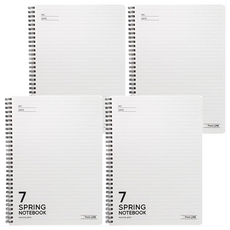 morning glory PP 線圈 789筆記本 7mm 橫線 16開/左翻, 4個, 隨機出貨