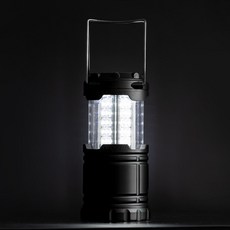 로티캠프 30LED 슬라이드 랜턴 블랙, 1개