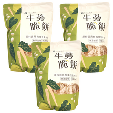 佳里區農會 牛蒡脆餅 海苔, 80g, 3個