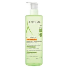 A-DERMA 艾芙美 新葉益護佳洗髮沐浴精 舒緩乾燥搔癢, 500ml, 1瓶
