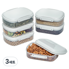 Sistema 다용도 밀폐용기 685ml 6p, 3세트, 단품