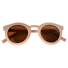GRECH&CO. 兒童款 太陽眼鏡，抗UV，偏光鏡片，環保材質, 藕粉, 13 x 14 x 4.7cm (±1cm)