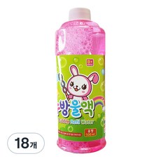 해피아이몰 비누방울 리필액 500ml, 18개