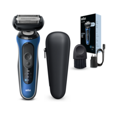 BRAUN 시리즈 6 전기면도기, 62-B1000s, 블루