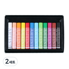 Griming Tool軟油畫棒 12入組, 2組, 12 種顏色