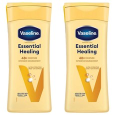 Vaseline 凡士林 Essential Healing 乳液 48H保濕滋養 含燕麥萃取, 200ml, 2瓶
