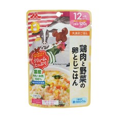 MORINAGA 森永 12個月大 幼兒食品, 雞肉野菜燴飯, 120g, 1包