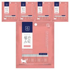 브리더랩 고양이 월간스틱 짜먹는 간식 30개입, 혼합맛(닭가슴살/연어), 330g, 5개 혼합맛(닭가슴살/연어), 330g, 5개