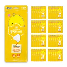 Geonyoung Cleantech 孩童用三層防塵口罩 KF80 S號, 白色, 1片, 40片