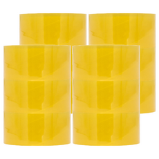 OKONG BOND 輕包裝用壓克力型封箱膠帶 50m x 48mm, 透明, 12個