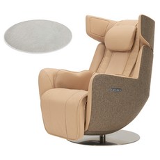 누하스 오르빗 프리미엄 리클라이너 안마의자 + 원형러그 방문설치, NM-SN700L, 모하비 샌드