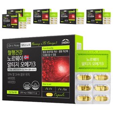 paleo Dr's Note挪威rTG Omega-3膠囊 31.5g, 6個, 30顆