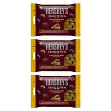 HERSHEY'S 好時 Nuggets杏仁夾餡牛奶巧克力, 159g, 3袋