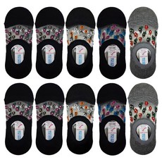 SAMICK SOCKS Beverly Hills Polo Club 女性涼感網紗素色船型襪 10雙