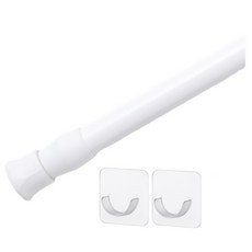 Heydam 多用途伸縮桿 + 透明固定座 2入, 混合色