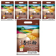 薌園 百合杏仁粉 精選百合、杏仁研製而成 口感香醇濃郁 滋養潤喉, 300g, 5袋