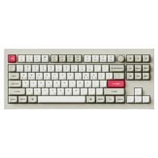 키크론 V3 MAX RGB 기계식 핫스왑 유무선 텐키리스 키보드, 레트로, V3M-H4, 바나나축