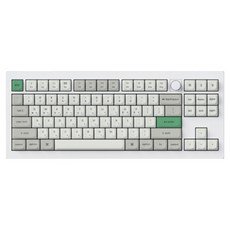 키크론 V3 MAX RGB 기계식 핫스왑 유무선 텐키리스 키보드, 쉘화이트, V3M-P9, 저소음 바나나축