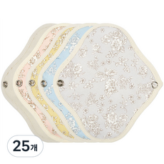 WIZLLY 布衛生棉 無防水 顏色隨機, mini, 1入, 25個